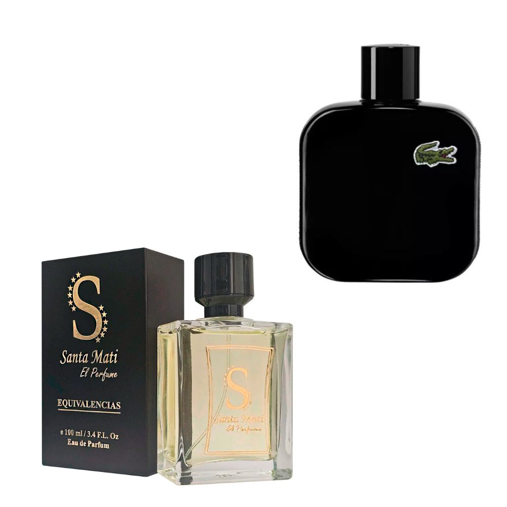 Perfume Lakus Black Equivalencia Feromonas Lacoste Noir