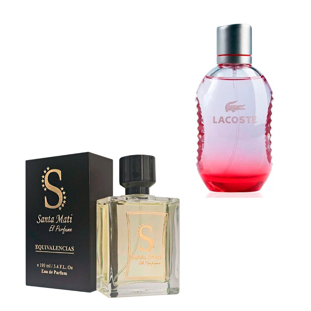 Perfume Lakus Red Equivalencia Feromonas Lacoste red