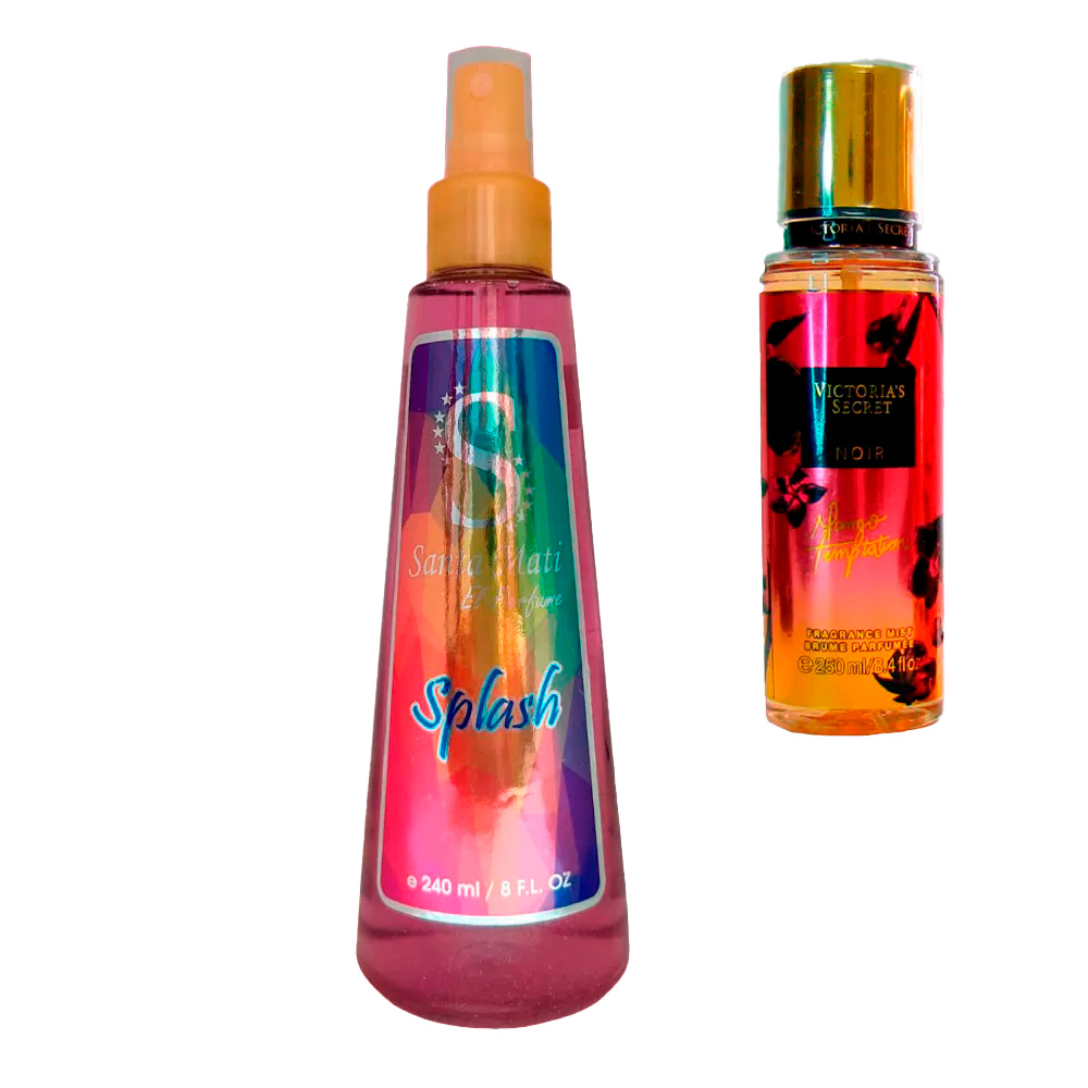 Splash Mango Temptation Victoria con Feromonas y Brillo Equivalencia