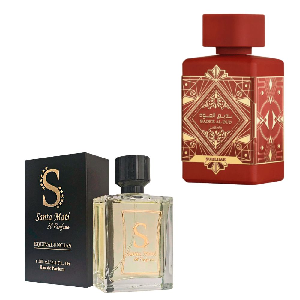 Perfume Oud Sublime Equivalencia Feromonas Bade'e Al Oud Sublime