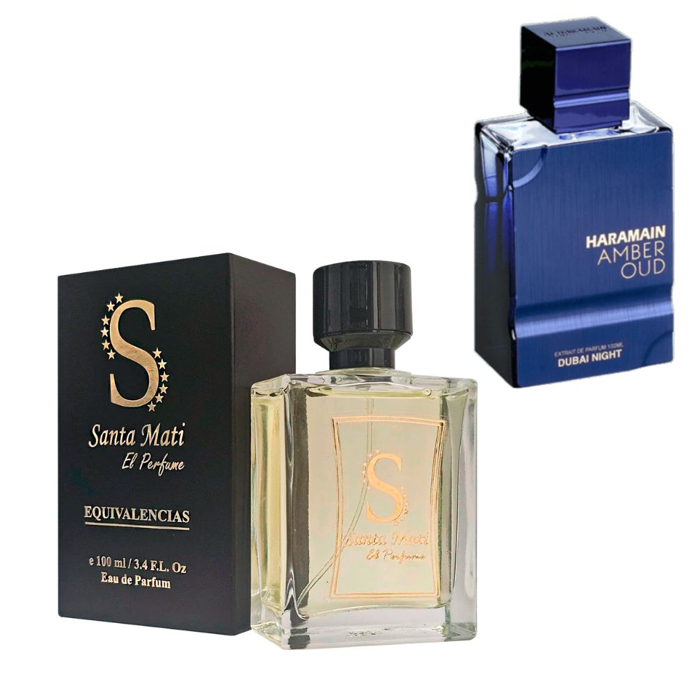 Perfume Ambar Noche Equivalencia Feromonas Amber Oud Dubai Night