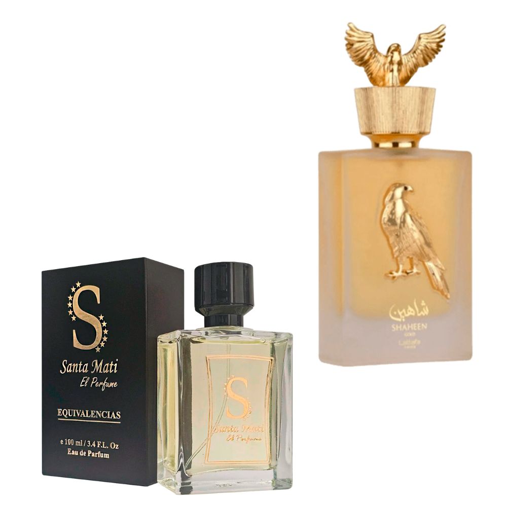 Perfume Halcon Dorado Equivalencia Feromonas Shaheen Gold