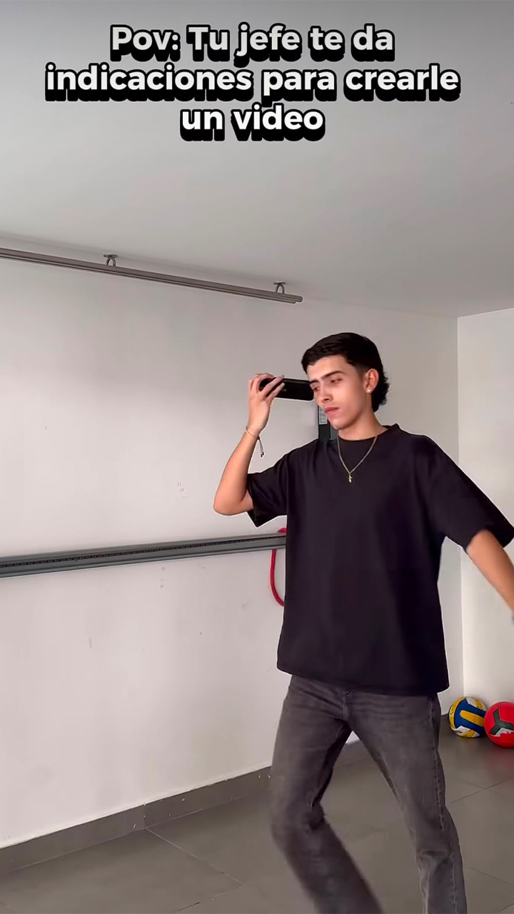 POV: Tu jefe te da indicaciones
